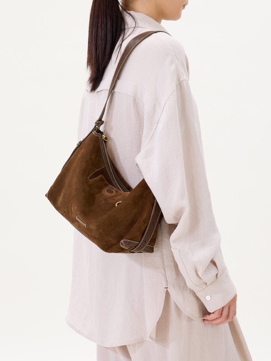 YORE Hobo Bag - Sandal Suede (Minimal Version)