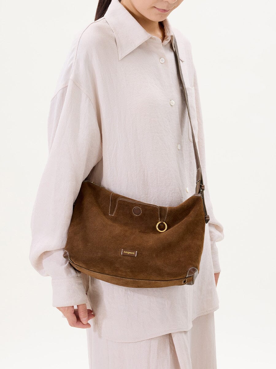 YORE Hobo Bag - Sandal Suede (Minimal Version)