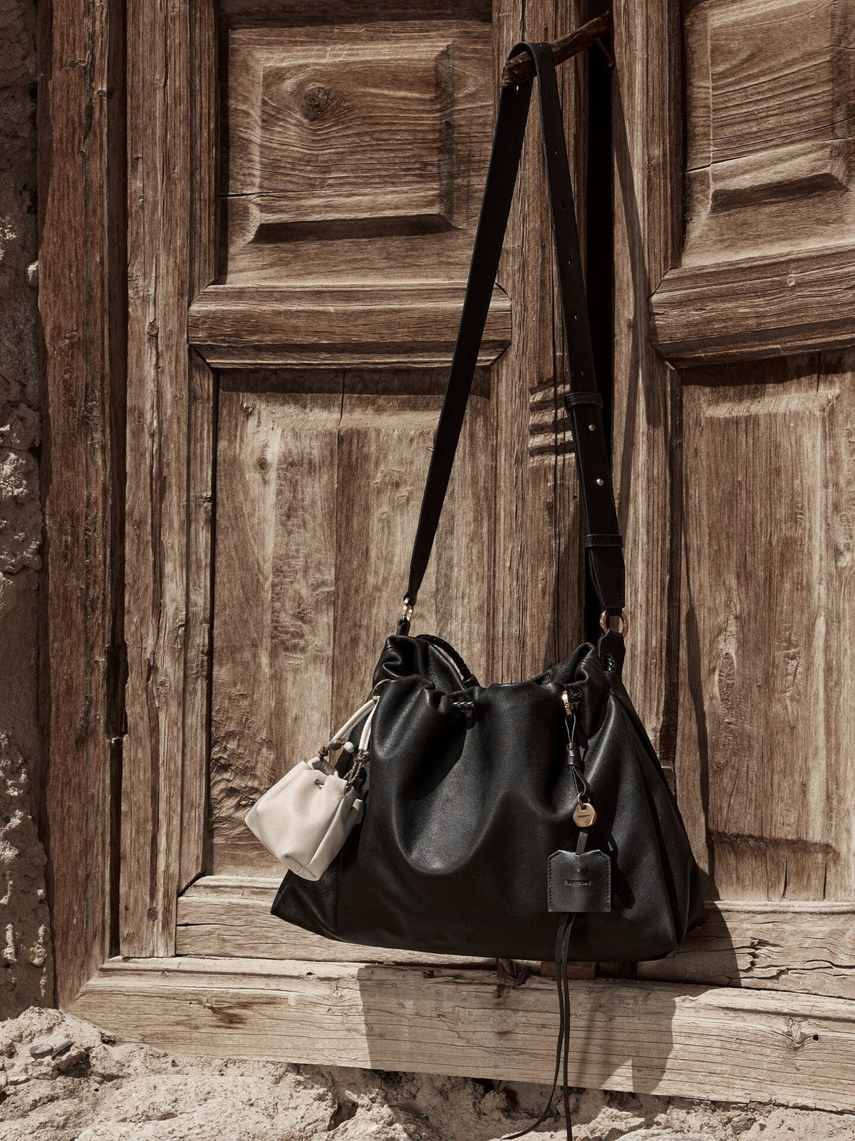 A small collection of gathering bags