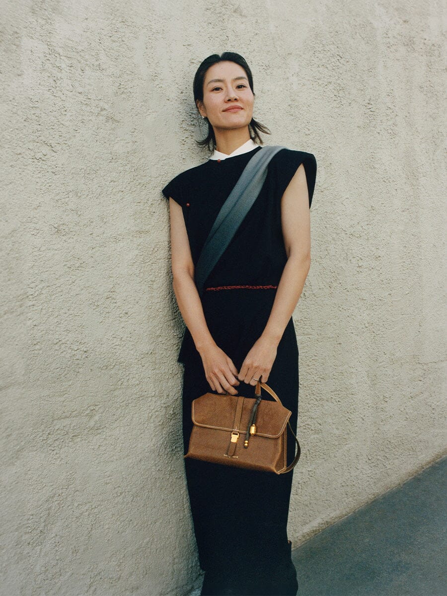 Bag with Shan logo in small size